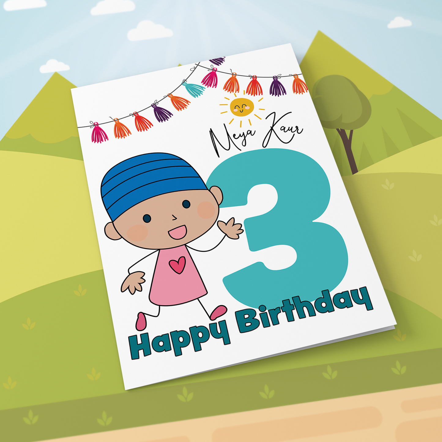 Jap Happy Birthday Card
