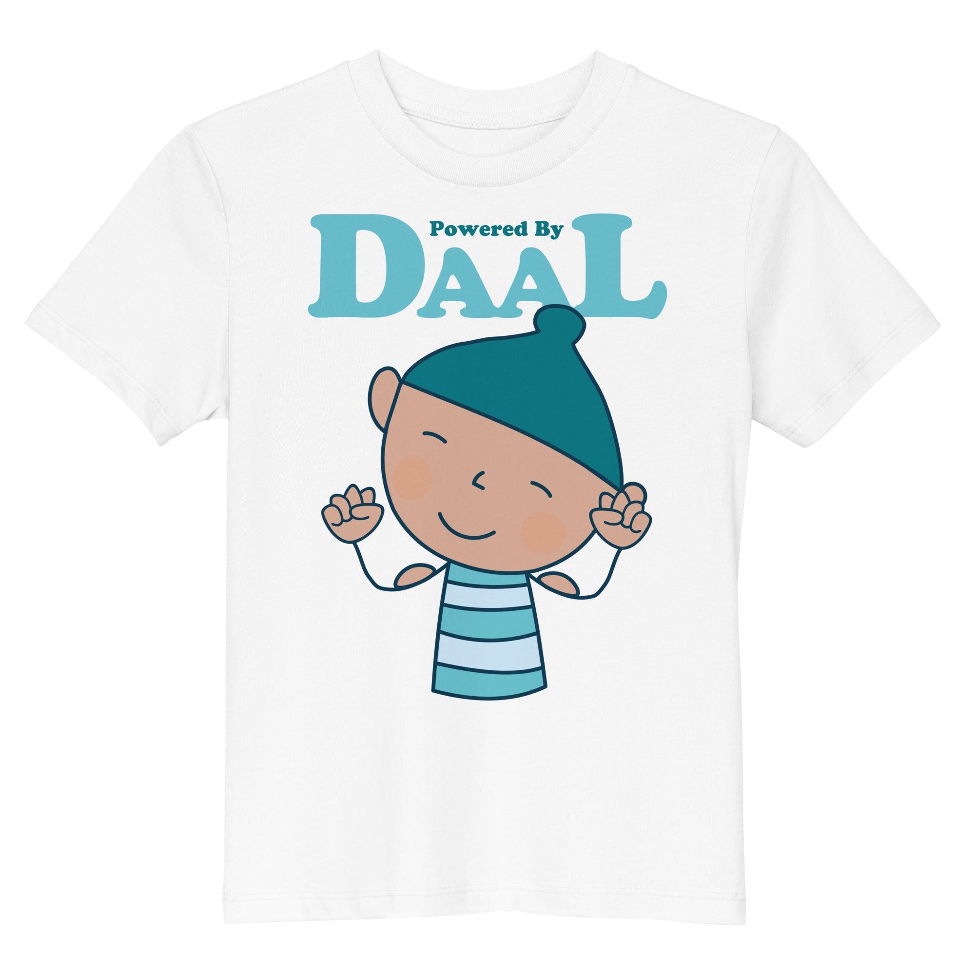 Jas is Powered By Daal Organic Cotton Kids T-shirt
