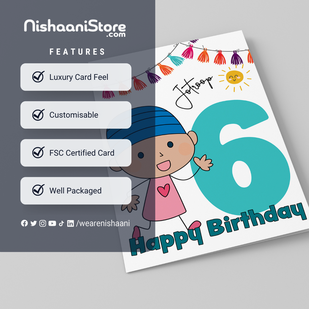 Jap Happy Birthday Card - NishaaniStore