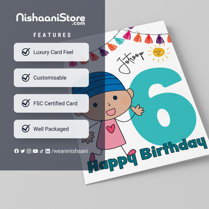 Jap Happy Birthday Card - NishaaniStore