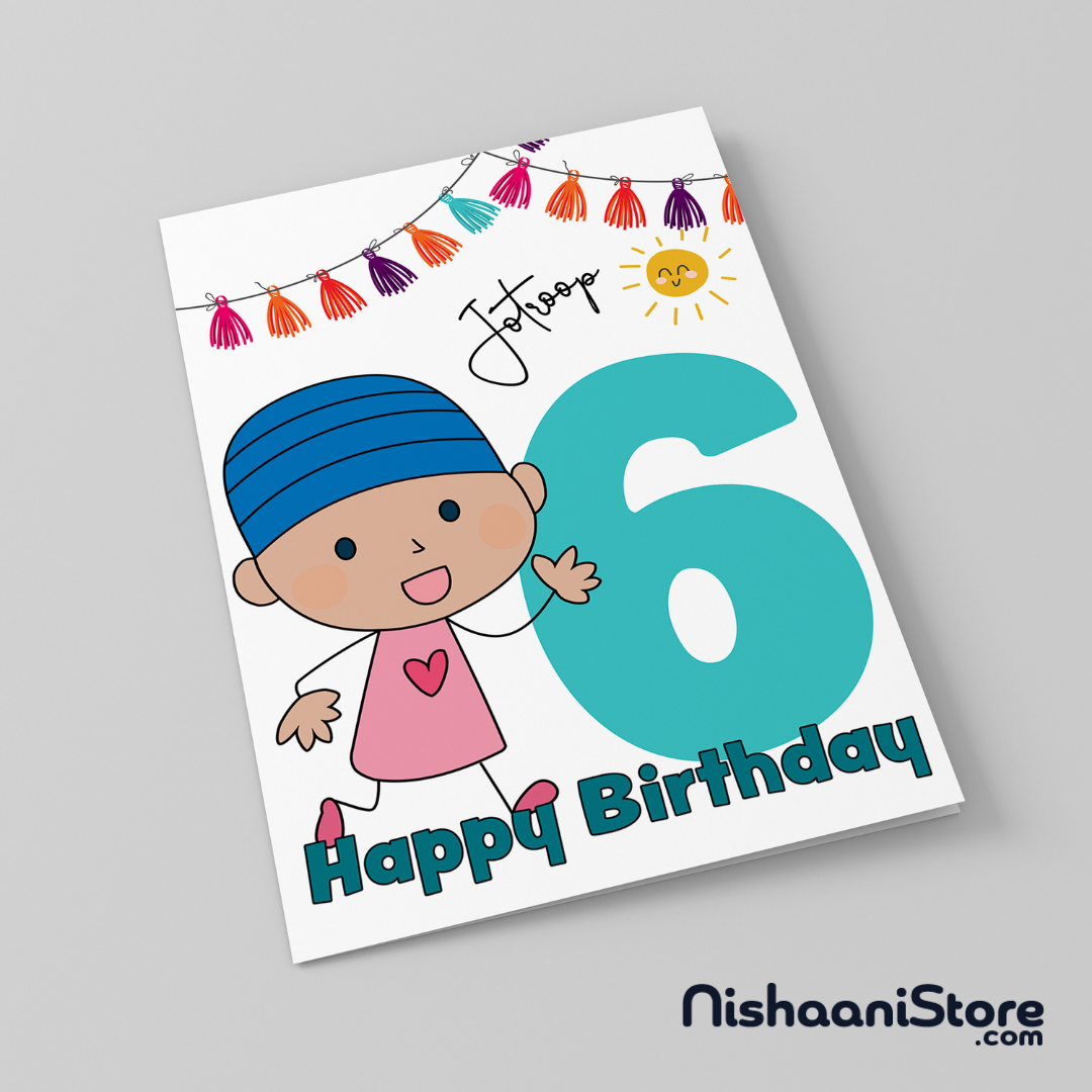 Jap Happy Birthday Card - NishaaniStore